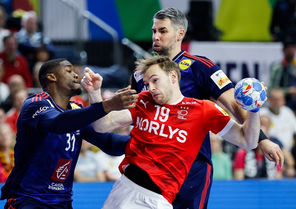 Håndboldherrerne varmer op til VM i Royal Arena
