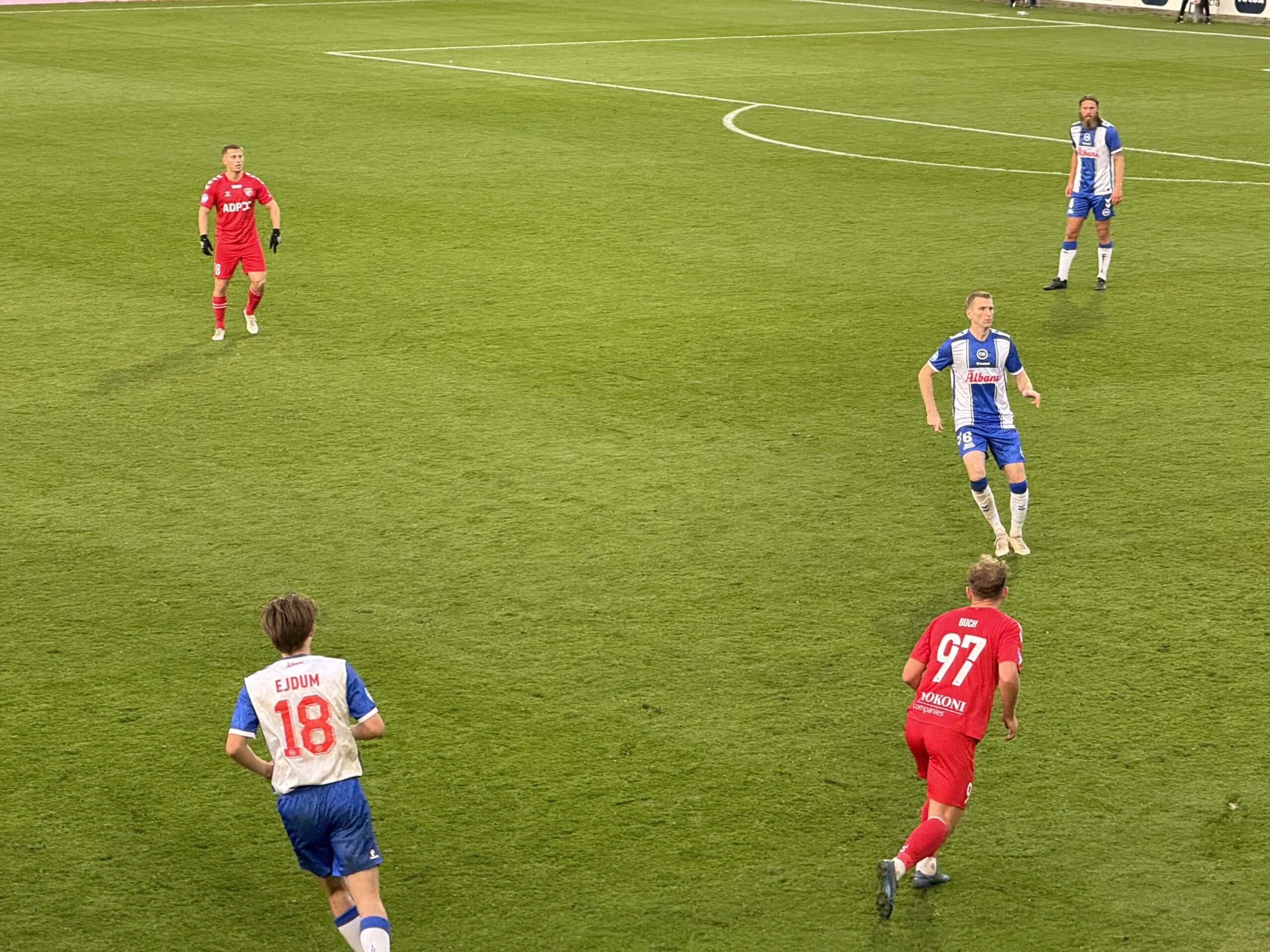 Live fra topbrag på Monjasa Park