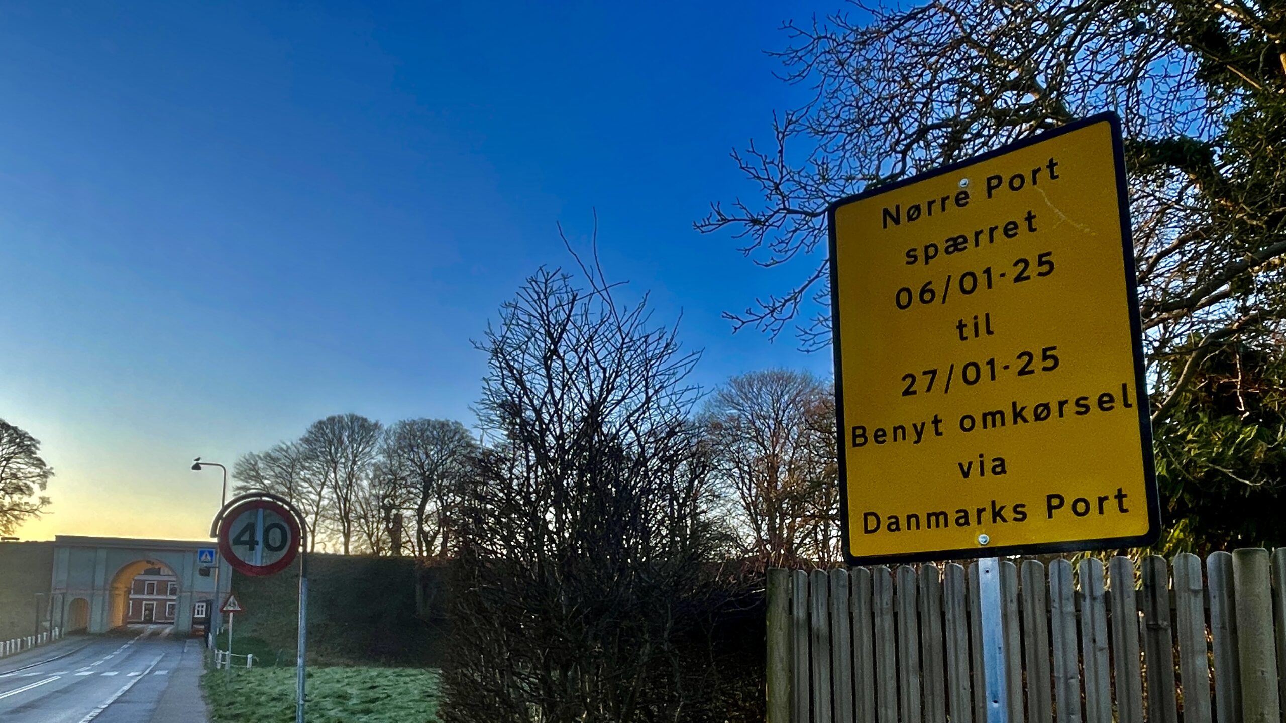 Nu spærres Nørre Port