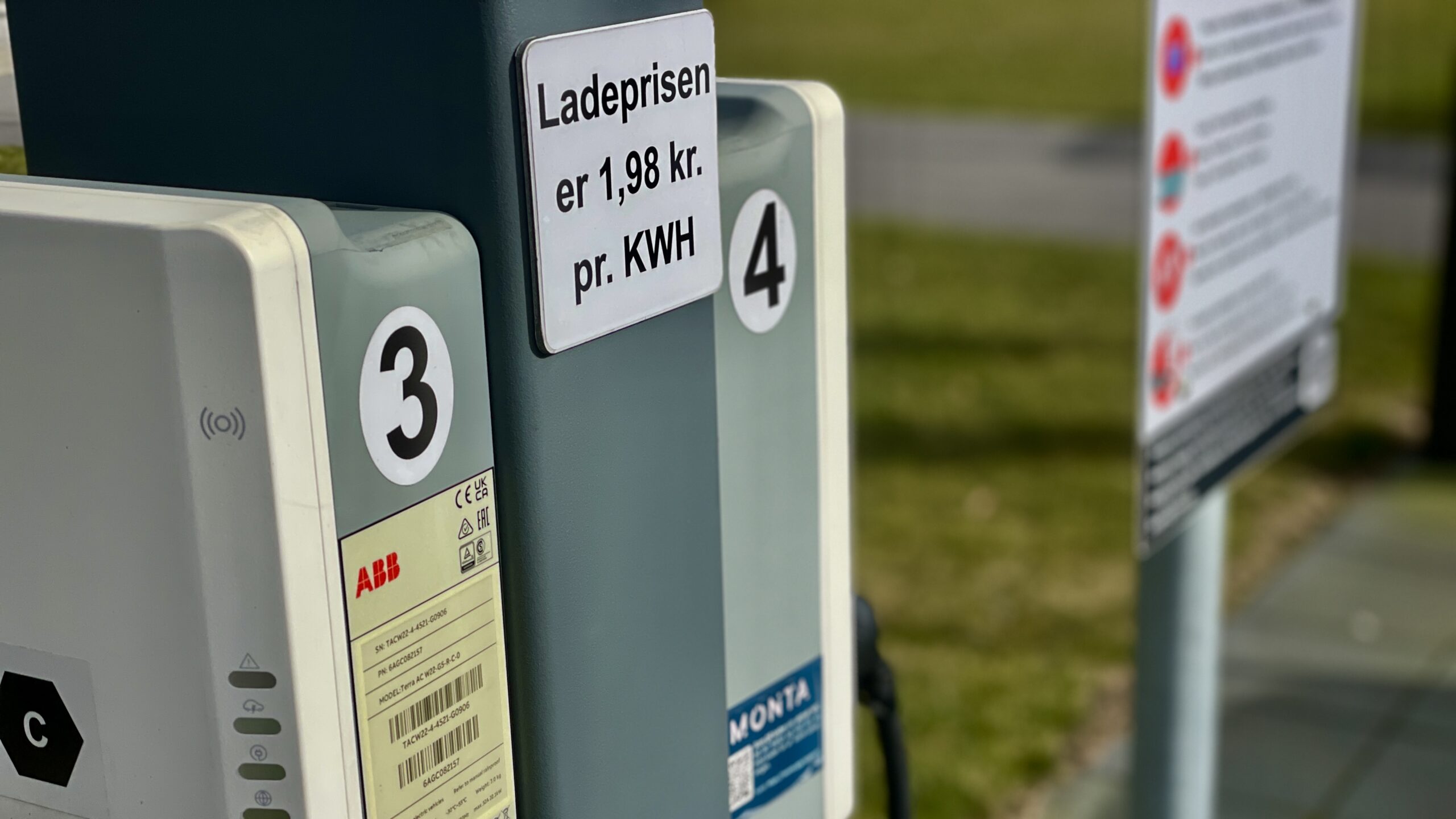 Vidne overraskede ladekabel-tyve midt i akten – gerningsmænd flygtede med tildækkede nummerplader