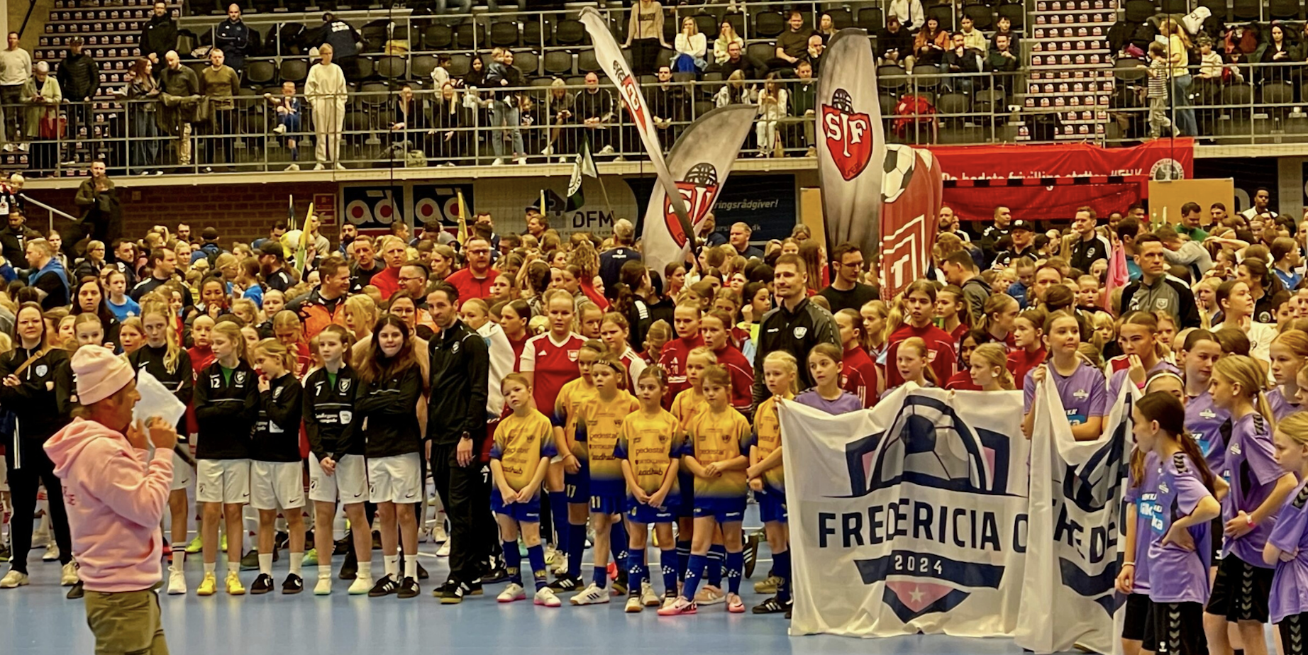Fredericia forvandlet til pigefodboldens hovedstad