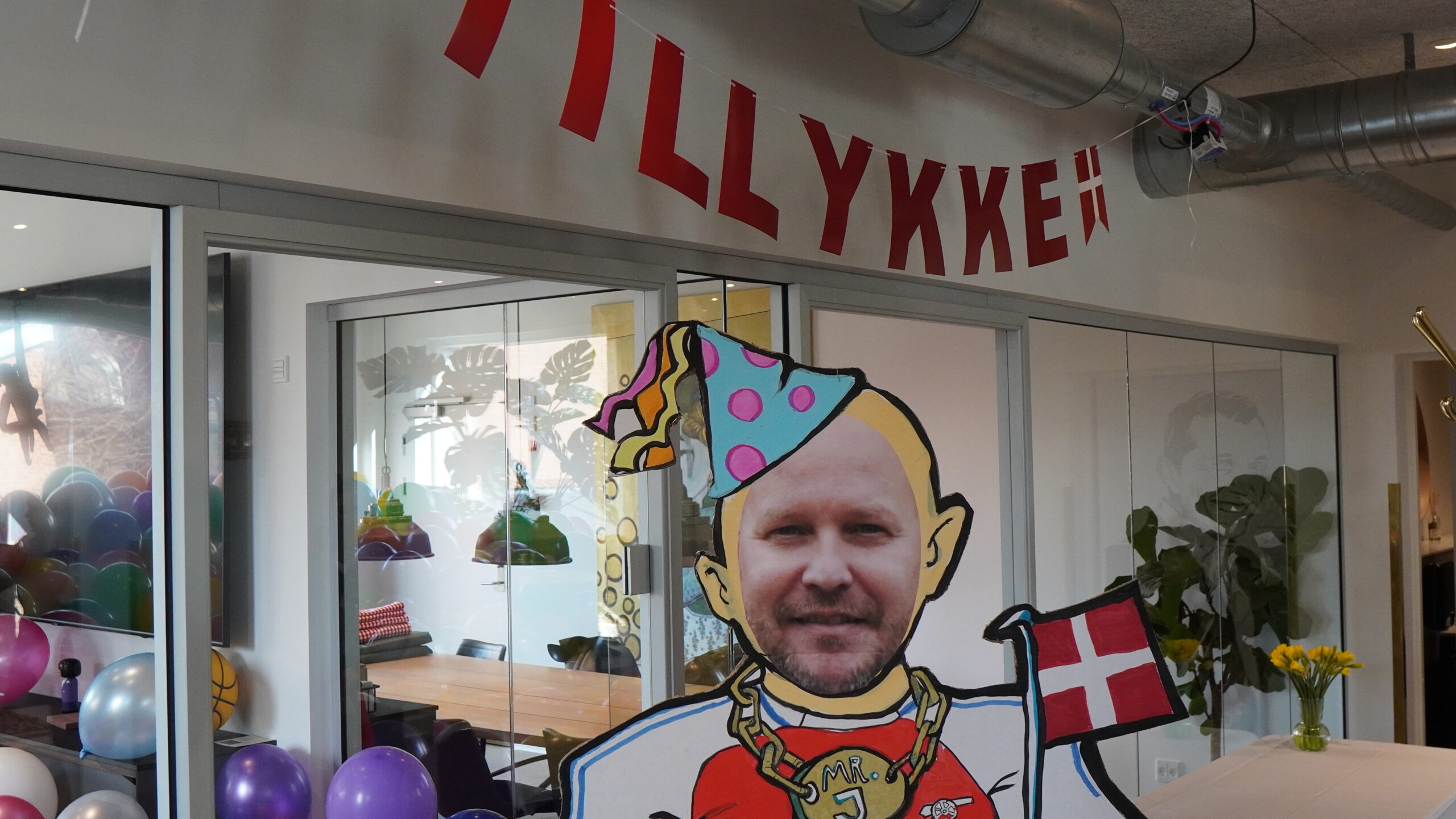 Joachim Grundtvig fejret på sin 50-års fødselsdag