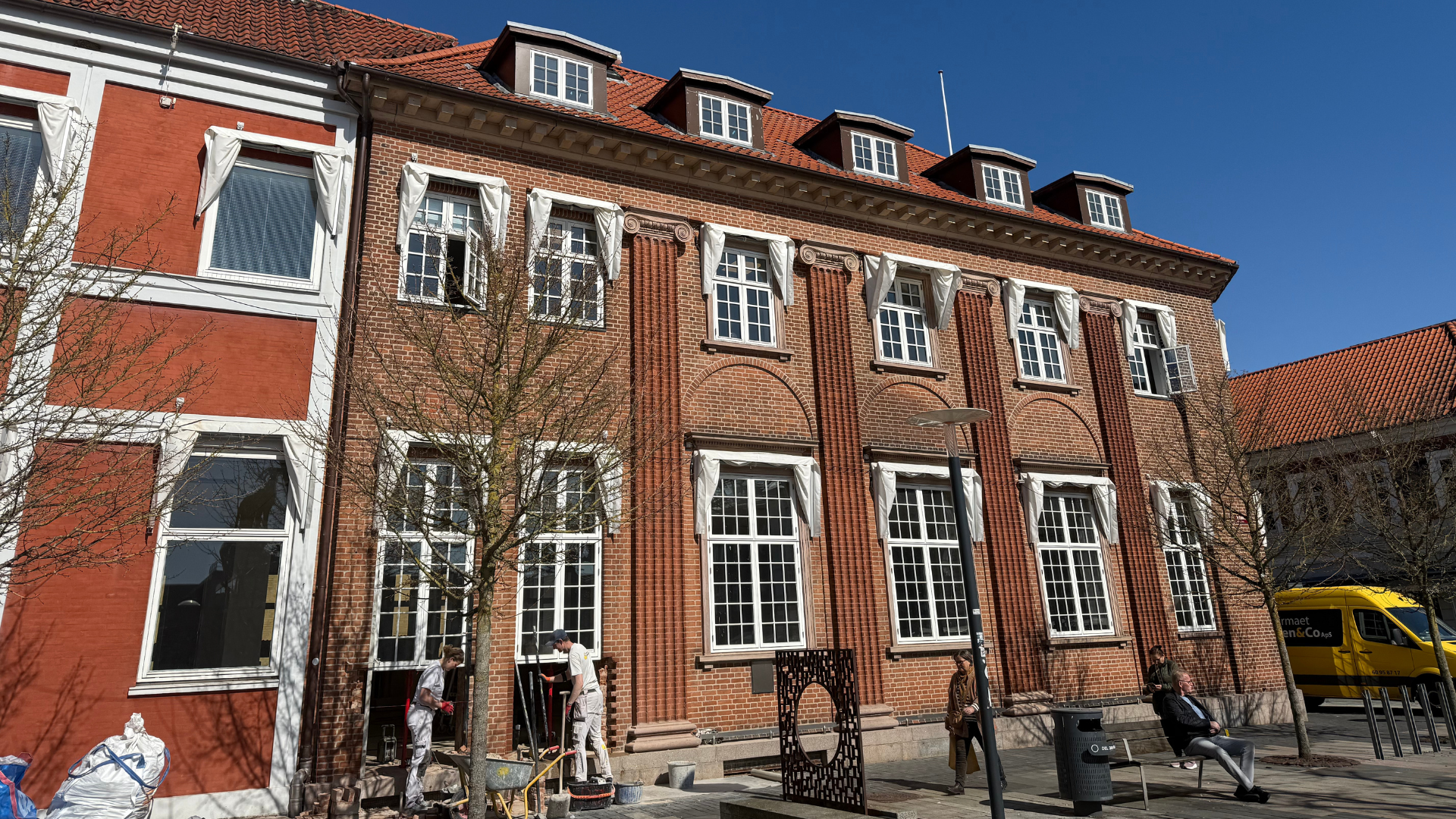 Historisk bankbygning ombygges