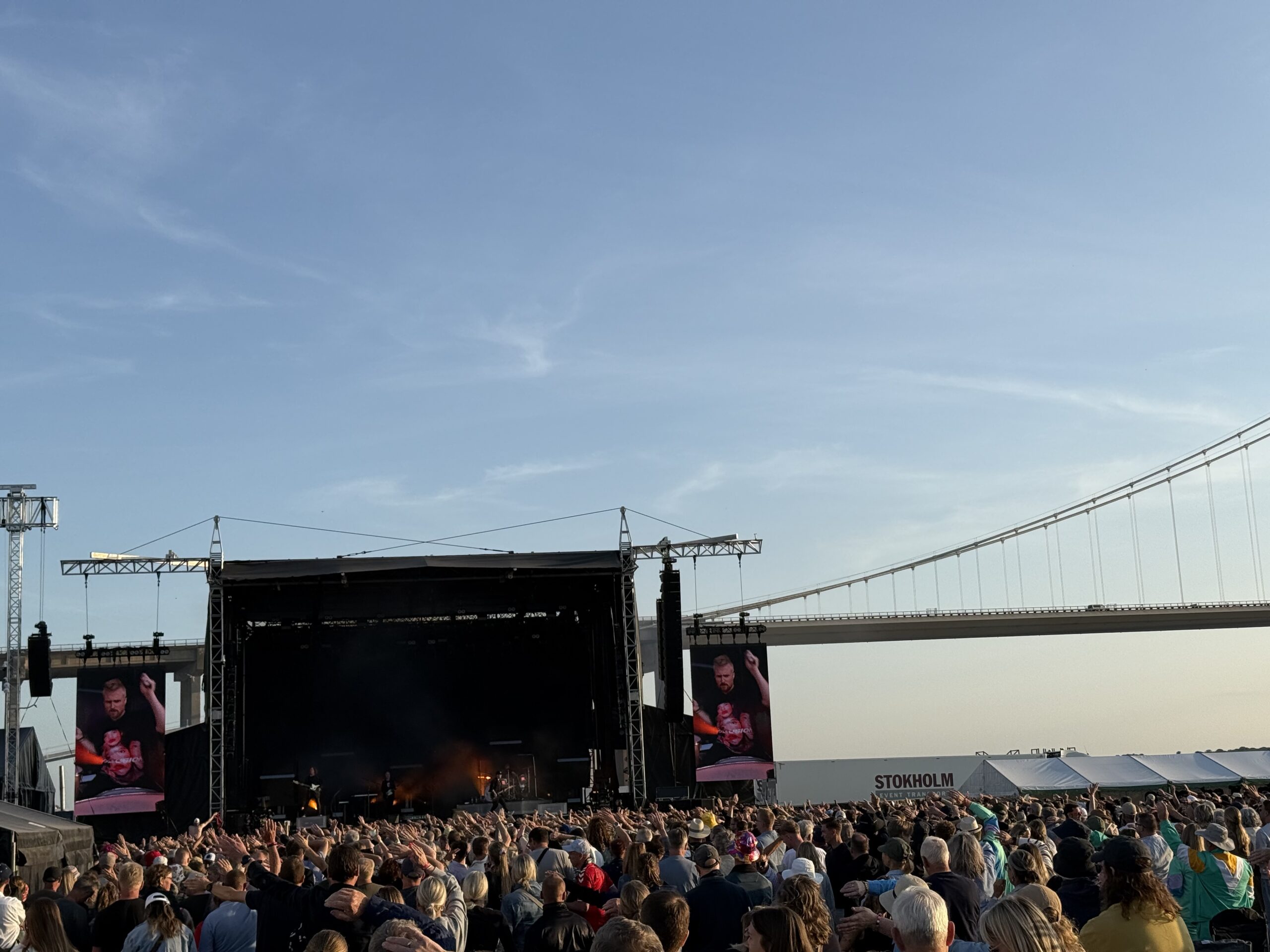 Festivalgænger smidt væk tre gange fra Rock Under Broen