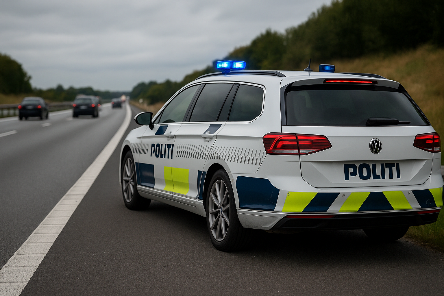 Politiet søger vidner efter farlig kørsel på motorvejen