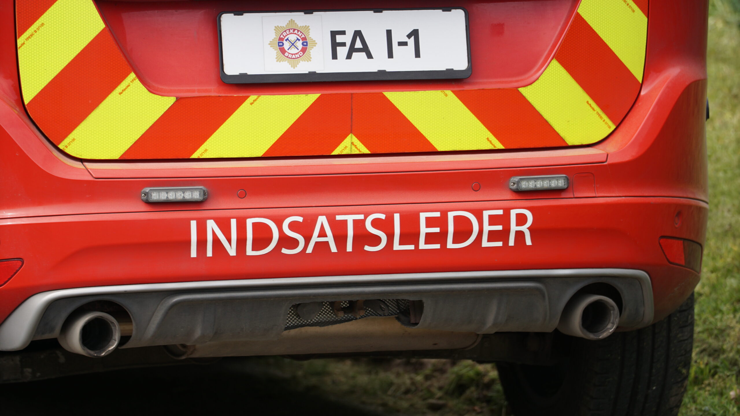 Brand i garageanlæg under ombygning i Fredericia