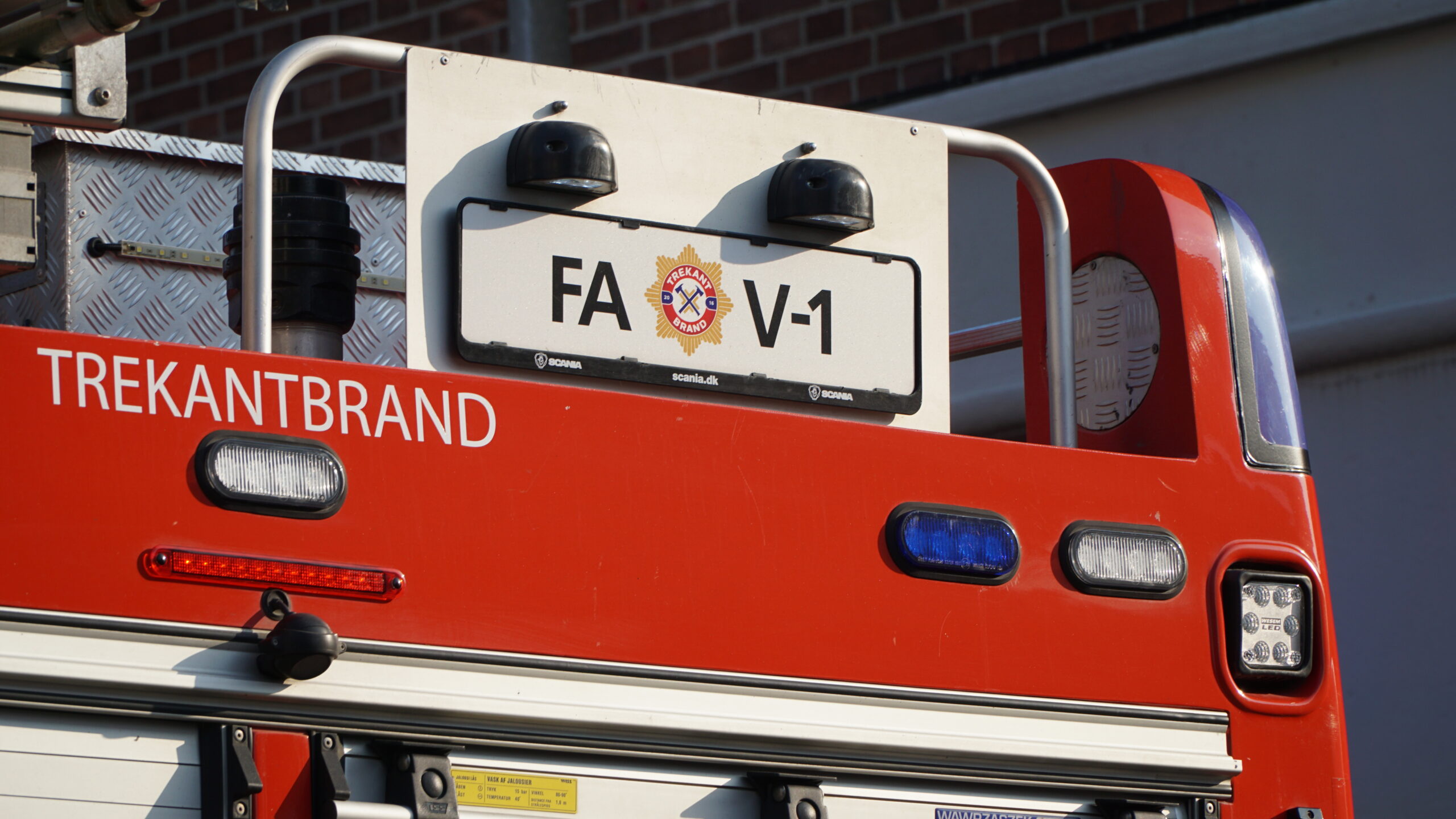 Vidner så flammer før strømmen gik