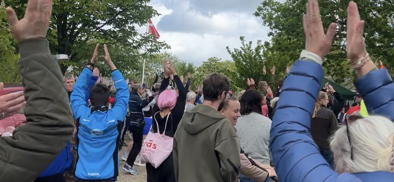 Fredericianerne trak i klovneskoene