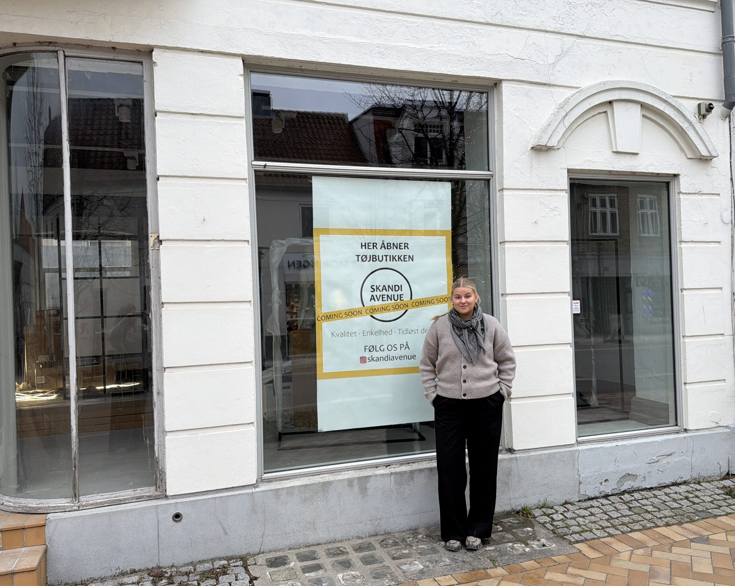 21-årige Anna Kolster åbner ny tøjbutik i Middelfart: »Det bliver godt – det skal det«