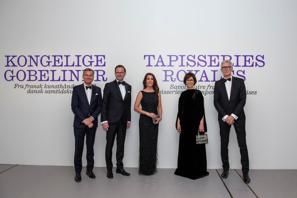 Royale gobeliner fra Koldinghus begejstrer Paris – åbnet af Prinsesse Marie