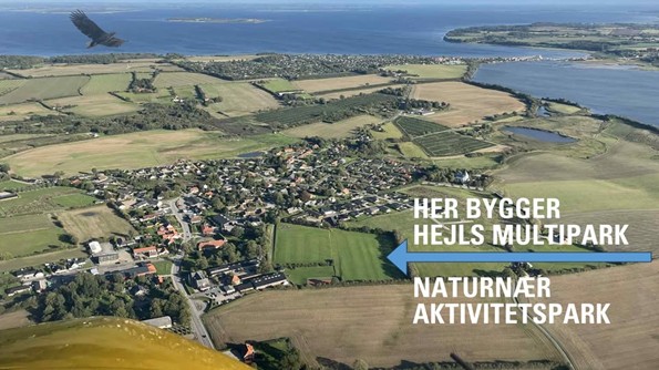 Første spadestik til Hejls Multipark markerer nyt grønt samlingspunkt