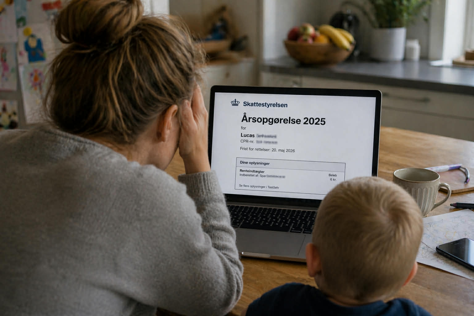 Forældre får besked om deres helt små børns skat