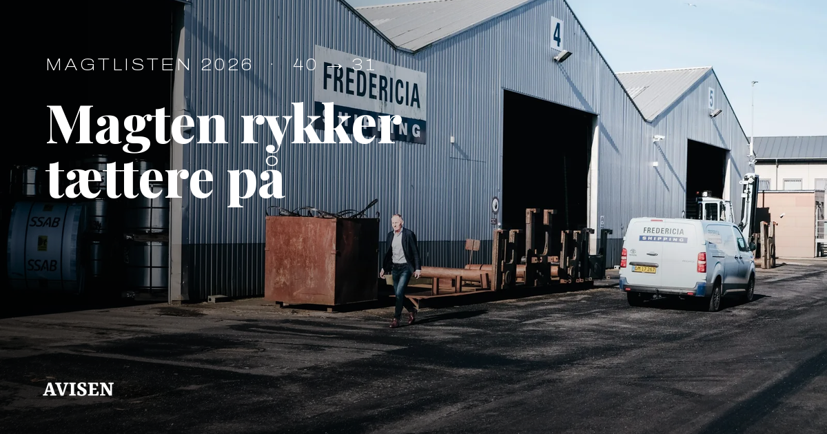 Magten rykker tættere på